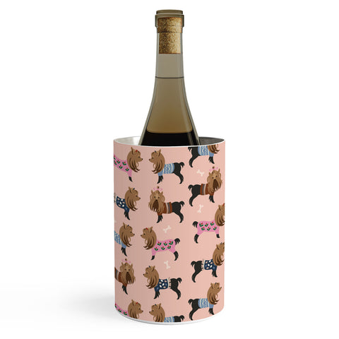 Pimlada Phuapradit Dog Pattern Yorkie Wine Chiller