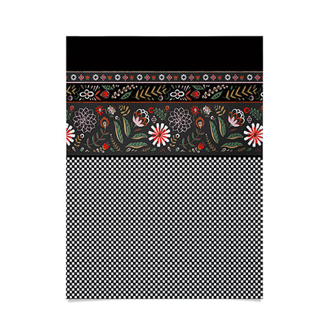 Pimlada Phuapradit Dramatic Floral stripes Poster