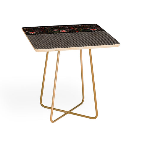 Pimlada Phuapradit Dramatic Floral stripes Side Table
