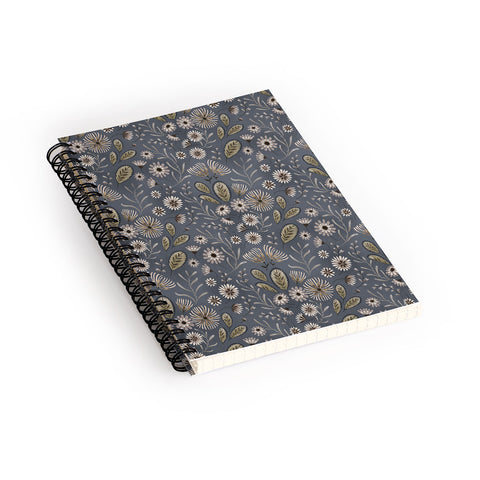 Pimlada Phuapradit Dusty Daisy Spiral Notebook