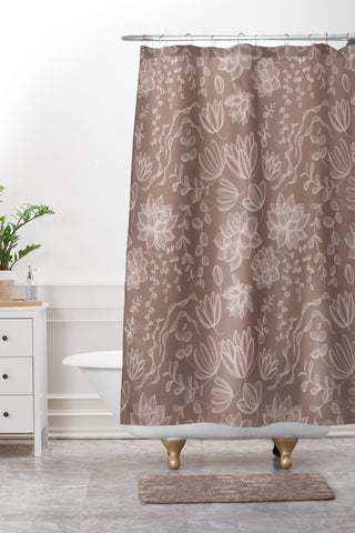 Pimlada Phuapradit Echeveria 2 Shower Curtain And Mat
