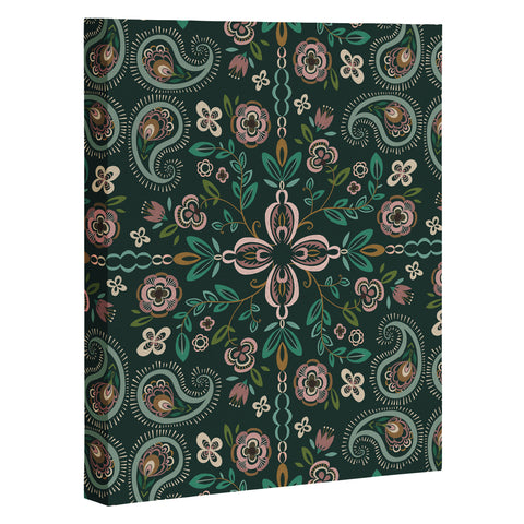 Pimlada Phuapradit Emerald maze Art Canvas