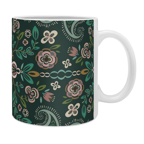 Pimlada Phuapradit Emerald maze Coffee Mug