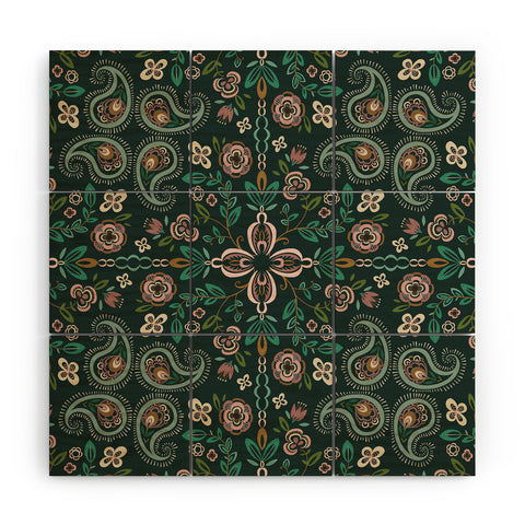 Pimlada Phuapradit Emerald maze Wood Wall Mural