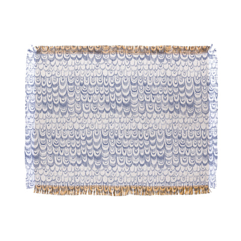 Pimlada Phuapradit Feather texture Throw Blanket