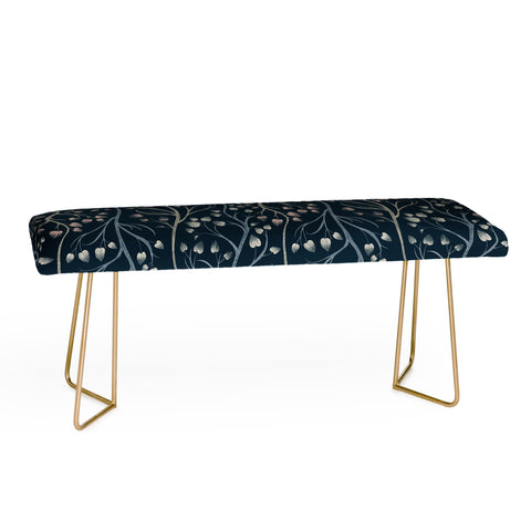 Pimlada Phuapradit Ficus Tree in navy blue Bench