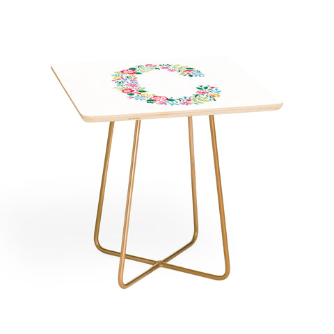 Pimlada Phuapradit Floral Alphabet C Side Table