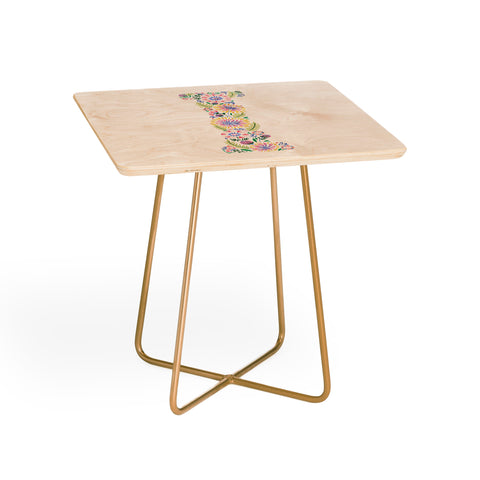 Pimlada Phuapradit Floral Alphabet J Side Table