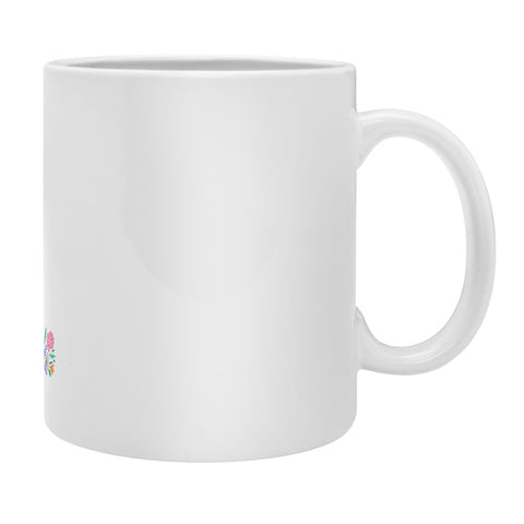 Pimlada Phuapradit Floral Alphabet L Coffee Mug