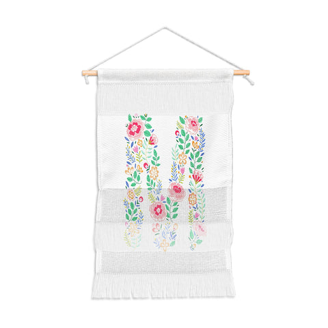 Pimlada Phuapradit Floral Alphabet M Wall Hanging Portrait