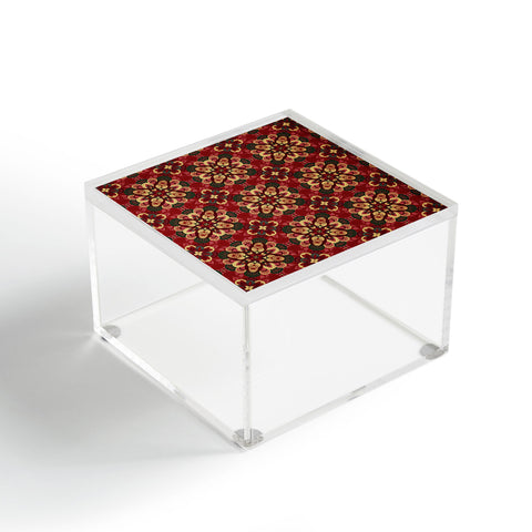 Pimlada Phuapradit Floral baubles in red Acrylic Box