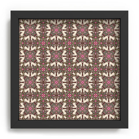 Pimlada Phuapradit Floral Bunny Tile Recessed Framing Square