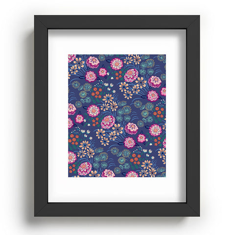 Pimlada Phuapradit Floral Gems Recessed Framing Rectangle