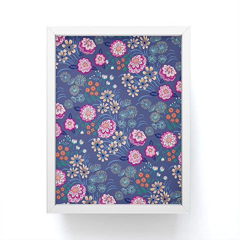 Pimlada Phuapradit Floral Gems Framed Mini Art Print