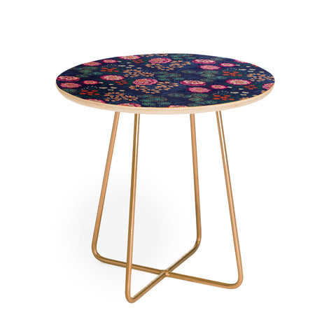 Pimlada Phuapradit Floral Gems Round Side Table