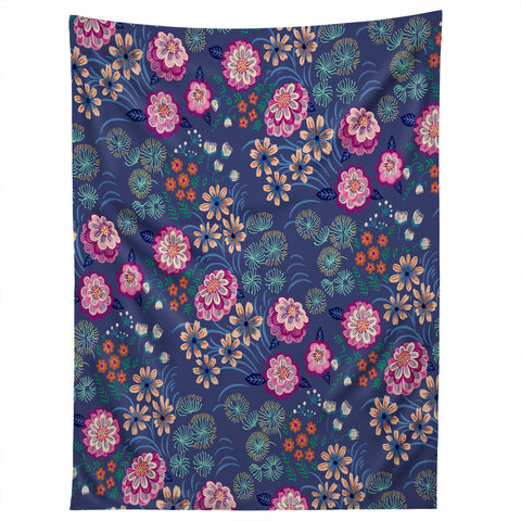 Pimlada Phuapradit Floral Gems Tapestry