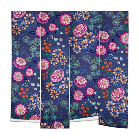 Pimlada Phuapradit Floral Gems Wall Mural