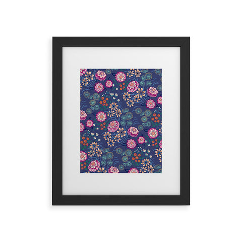 Pimlada Phuapradit Floral Gems Framed Art Print