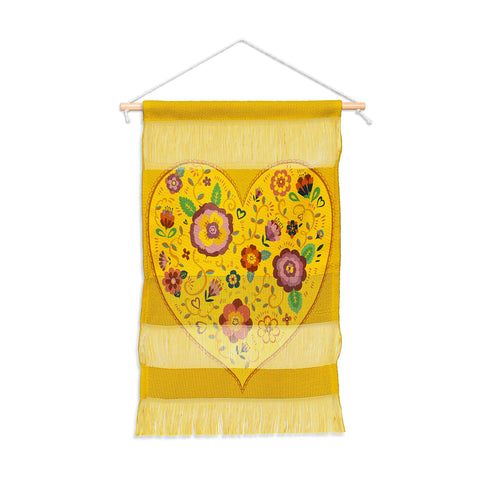 Pimlada Phuapradit Floral heart 2 Wall Hanging Portrait