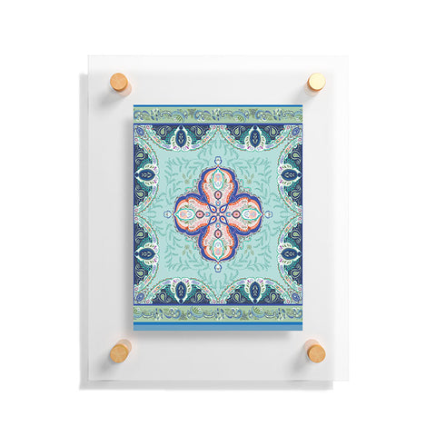 Pimlada Phuapradit Floral Maze 01 Floating Acrylic Print