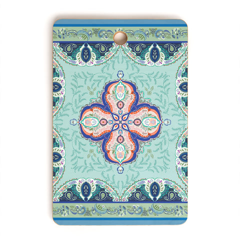 Pimlada Phuapradit Floral Maze 01 Cutting Board Rectangle