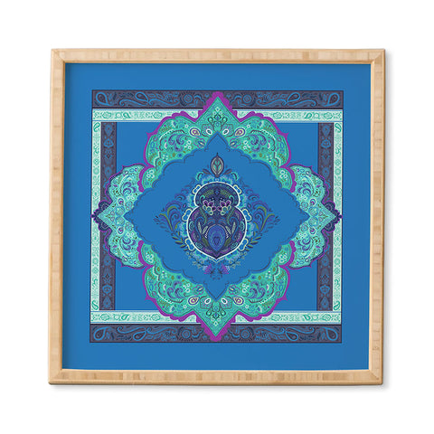 Pimlada Phuapradit Floral Maze Framed Wall Art