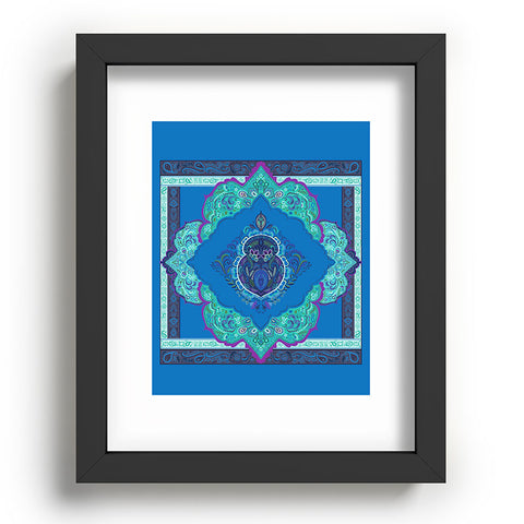 Pimlada Phuapradit Floral Maze Recessed Framing Rectangle