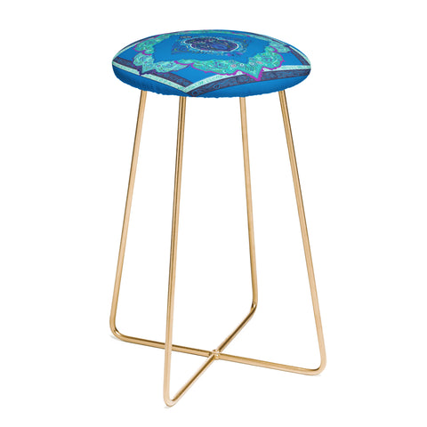 Pimlada Phuapradit Floral Maze Counter Stool