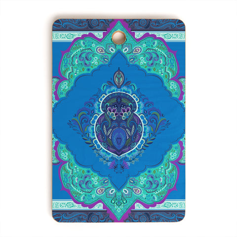 Pimlada Phuapradit Floral Maze Cutting Board Rectangle