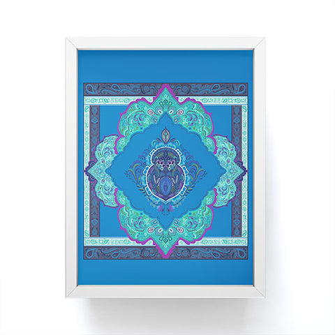 Pimlada Phuapradit Floral Maze Framed Mini Art Print