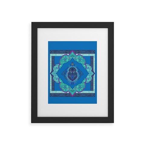 Pimlada Phuapradit Floral Maze Framed Art Print
