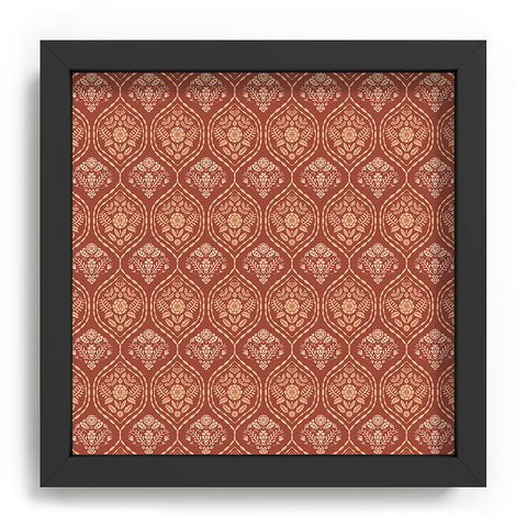 Pimlada Phuapradit Floral Ogee Sienna Recessed Framing Square