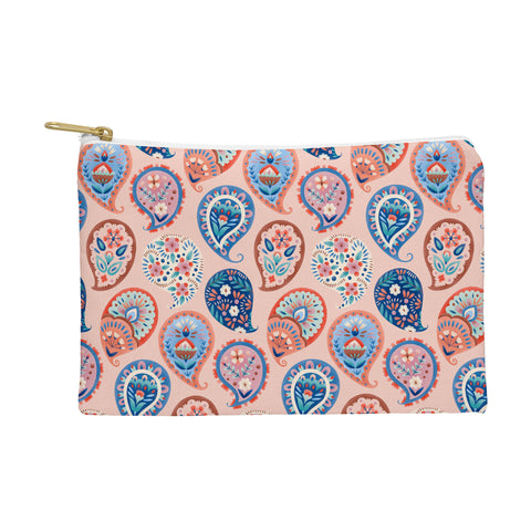 Pimlada Phuapradit Floral Paisley Half Drop Pouch