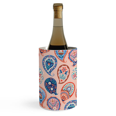 Pimlada Phuapradit Floral Paisley Half Drop Wine Chiller