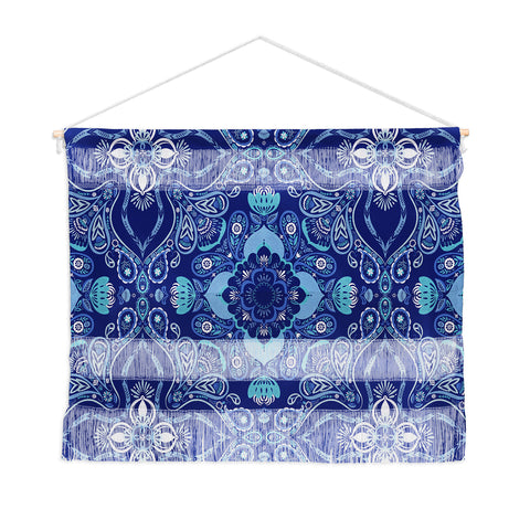 Pimlada Phuapradit Floral Paisley tiles Wall Hanging Landscape