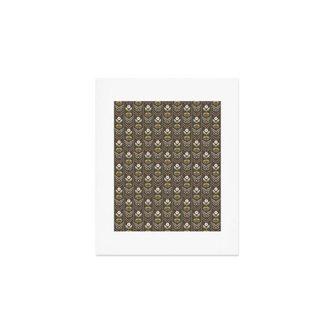 Pimlada Phuapradit Floral Stripe 4 Art Print