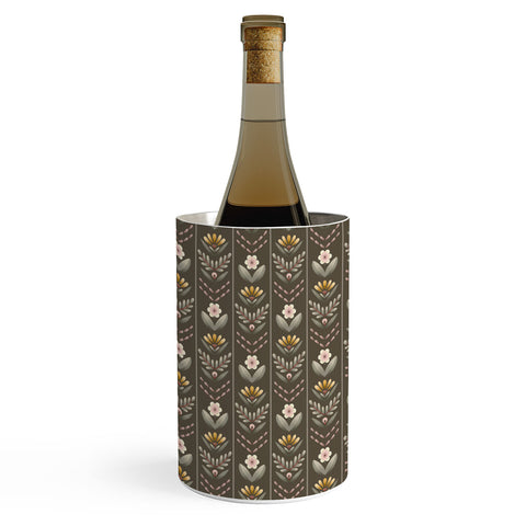 Pimlada Phuapradit Floral Stripe 4 Wine Chiller