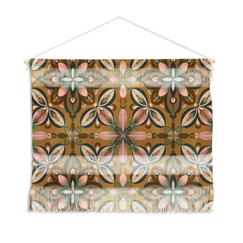 Pimlada Phuapradit Floral tile in yellow ochre Wall Hanging Landscape