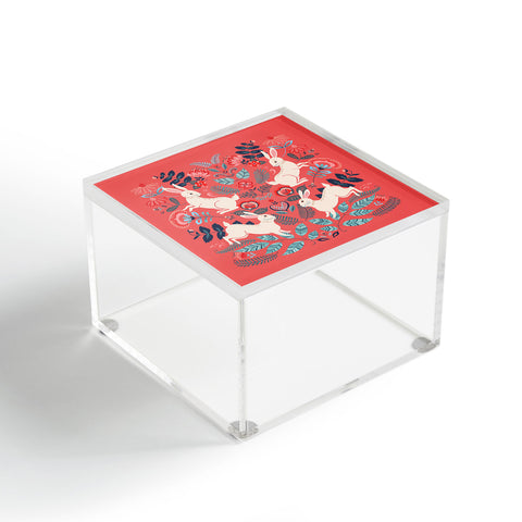 Pimlada Phuapradit Folk Bunnies Acrylic Box