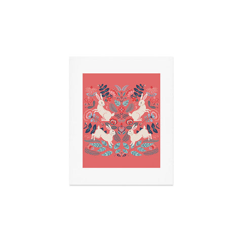 Pimlada Phuapradit Folk Bunnies Art Print