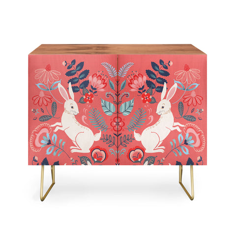 Pimlada Phuapradit Folk Bunnies Credenza