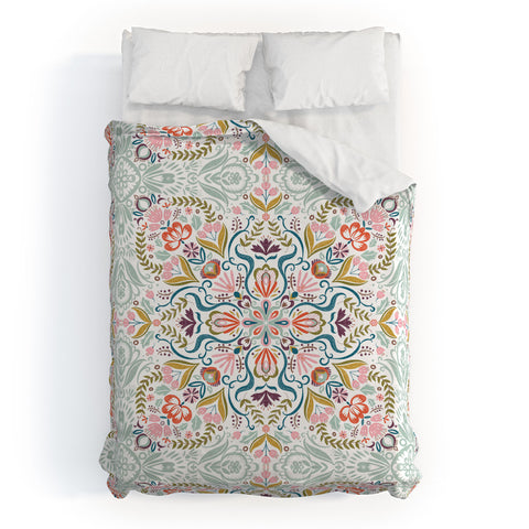 Pimlada Phuapradit Forest Maze Duvet Cover