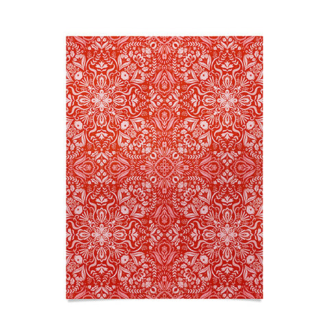 Pimlada Phuapradit Forest maze in red Poster