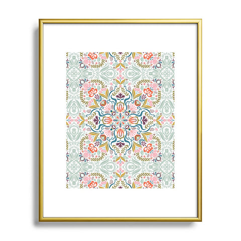 Pimlada Phuapradit Forest Maze Metal Framed Art Print