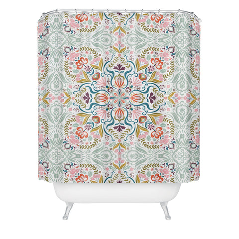 Pimlada Phuapradit Forest Maze Shower Curtain