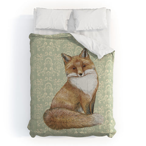 Pimlada Phuapradit Fox Portrait Comforter