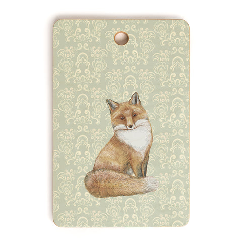 Pimlada Phuapradit Fox Portrait Cutting Board Rectangle