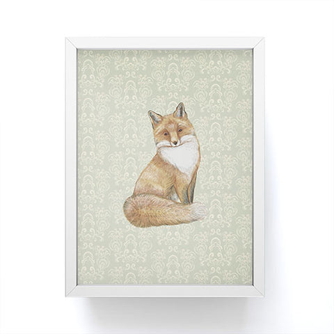 Pimlada Phuapradit Fox Portrait Framed Mini Art Print