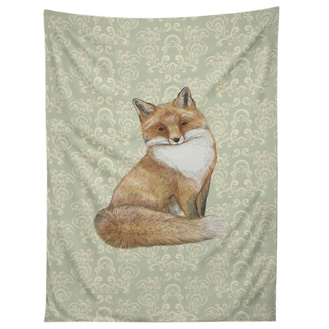 Pimlada Phuapradit Fox Portrait Tapestry