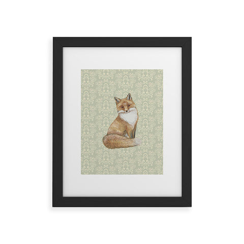 Pimlada Phuapradit Fox Portrait Framed Art Print